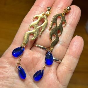 3/$25 Fire Dangle Earrings